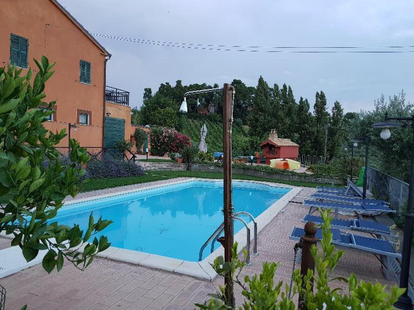 Villa Poggio Montali Monte Roberto Esterno foto
