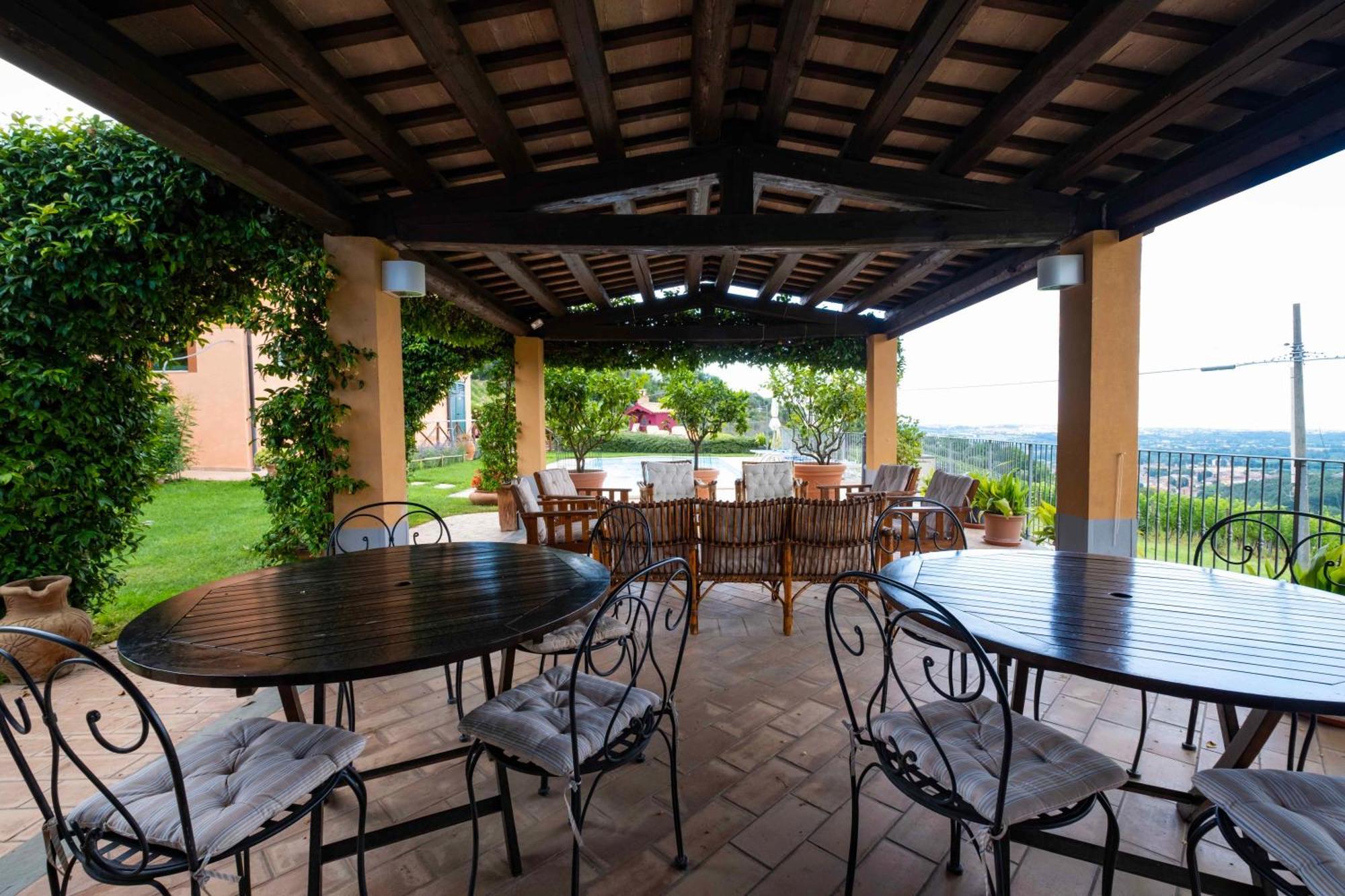 Villa Poggio Montali Monte Roberto Esterno foto