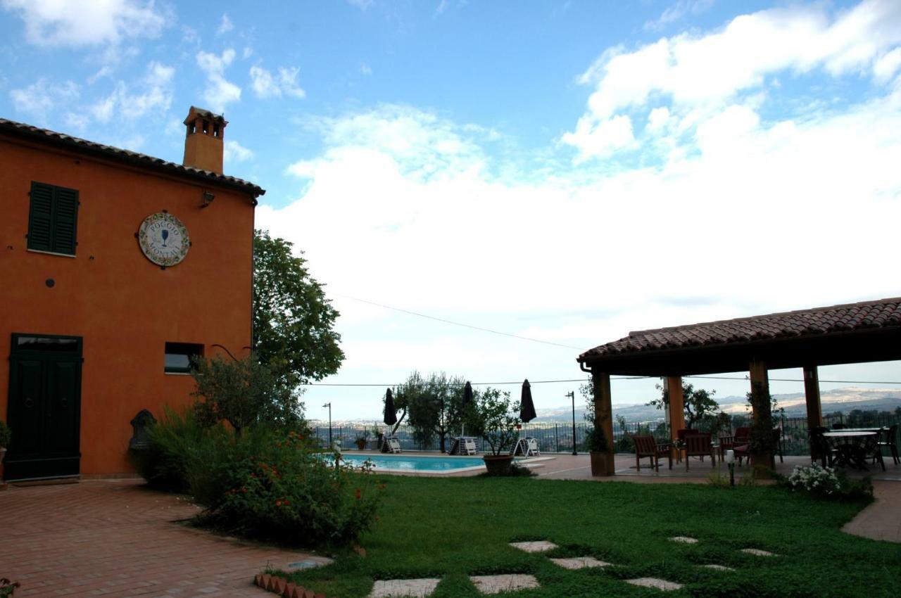 Villa Poggio Montali Monte Roberto Esterno foto